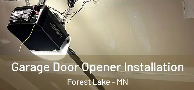  Garage Door Opener Installation Forest Lake - MN