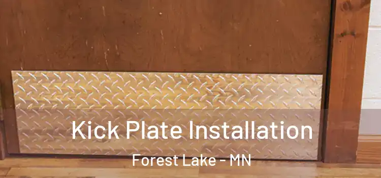 Kick Plate Installation Forest Lake - MN